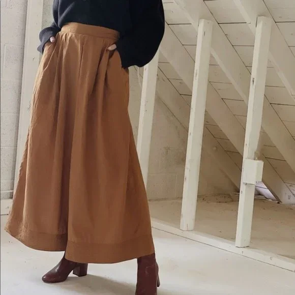 NWT Cotton Wide Leg Fleur Pants - Picture 1 of 6